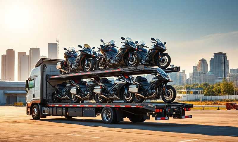 Auburn, Alabama motorcycle shipping transporter