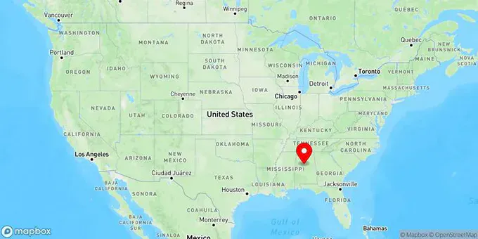 Map of Bessemer, Alabama, United States
