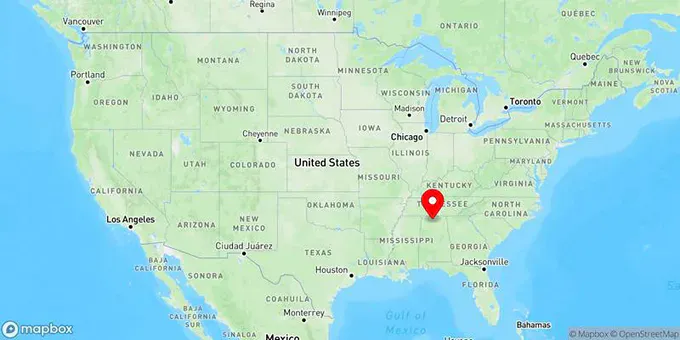 Map of Decatur, Alabama, United States