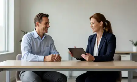 Customer discussing car shipping options in Hoover, Alabama, United States