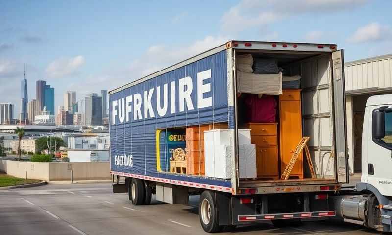 Mobile, Alabama furniture shipping transporter