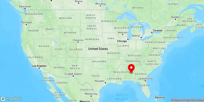 Map of Prattville, Alabama, United States