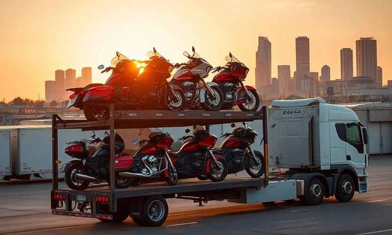 Tuscaloosa, Alabama motorcycle shipping transporter