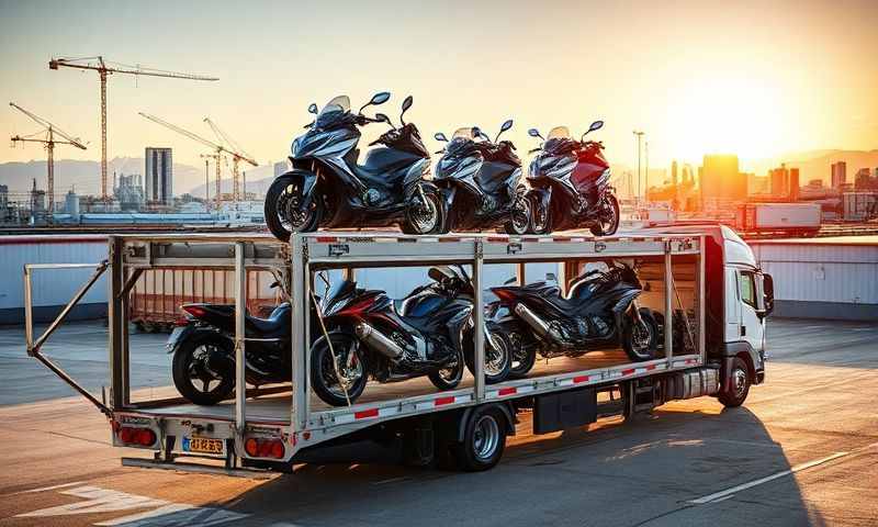 Alaska motorcycle shipping transporter