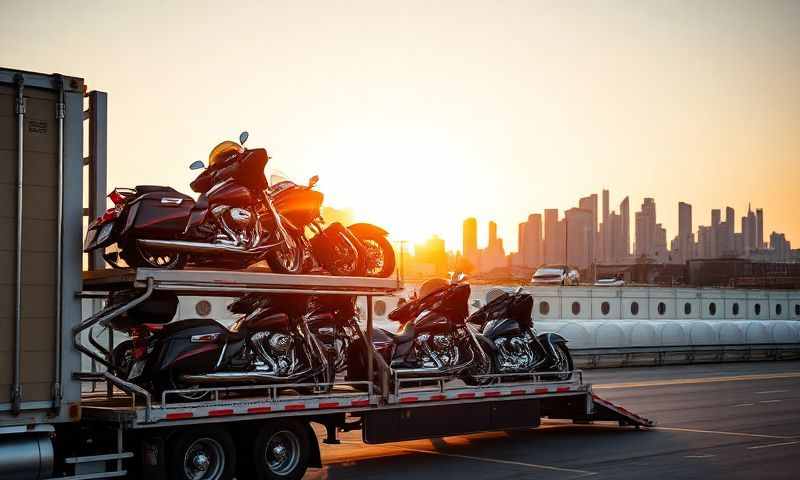 Anchorage, Alaska motorcycle shipping transporter