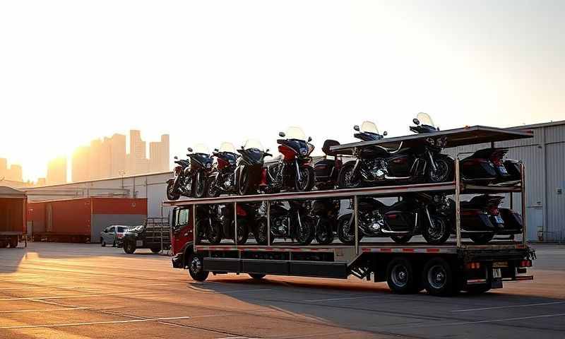 Badger, Alaska motorcycle shipping transporter