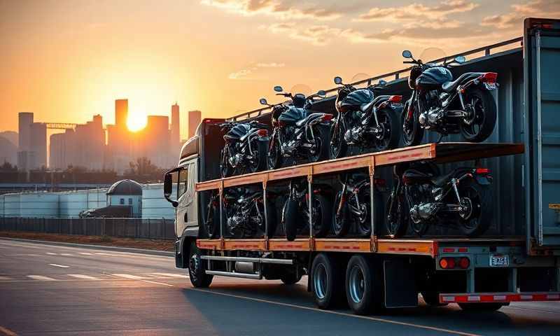 Bethel, Alaska motorcycle shipping transporter