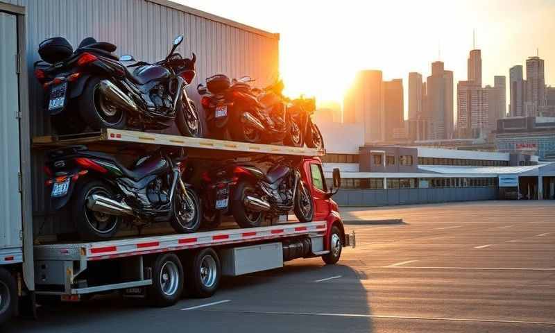 College, Alaska motorcycle shipping transporter