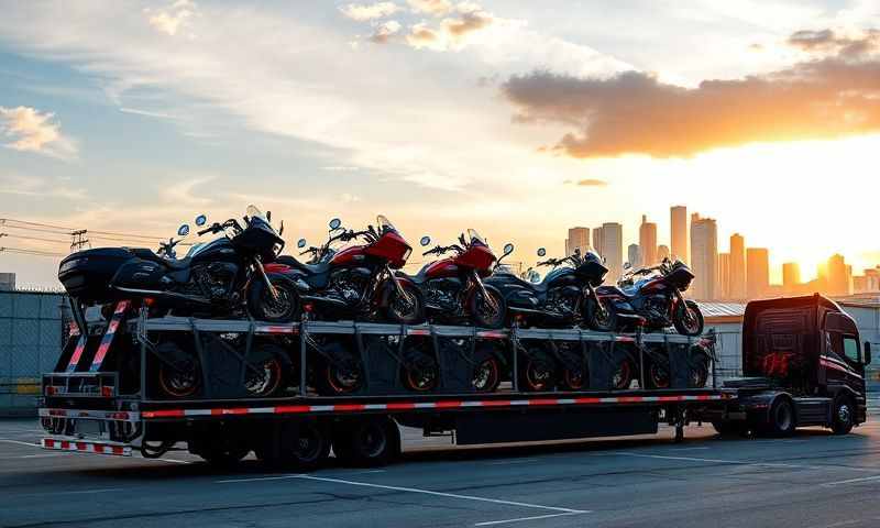 Gateway, Alaska motorcycle shipping transporter