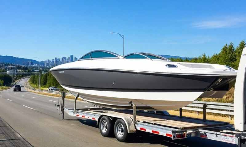 Homer, Alaska boat transporter