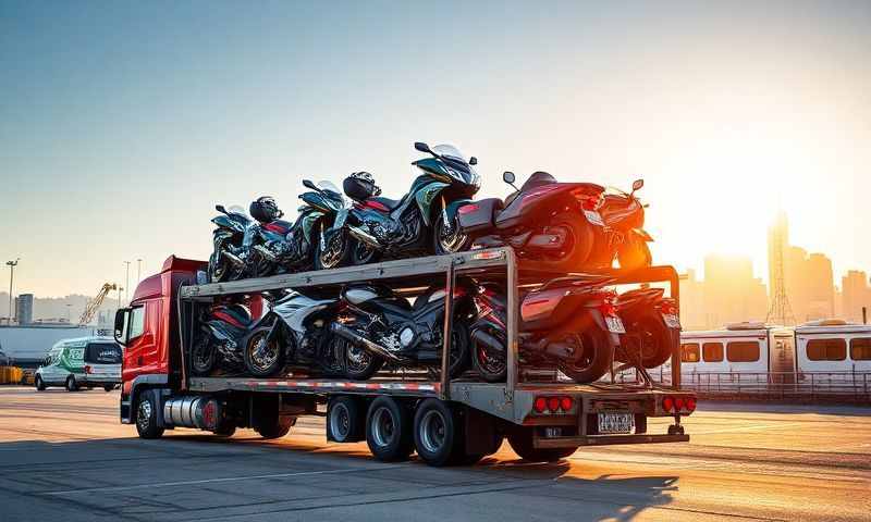 Homer, Alaska motorcycle shipping transporter