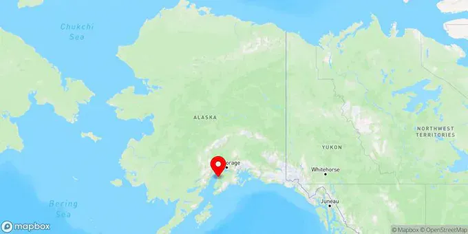 Map of Kalifornsky, Alaska, United States