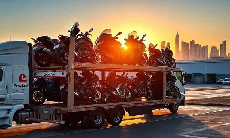 Kodiak, Alaska motorcycle shipping transporter