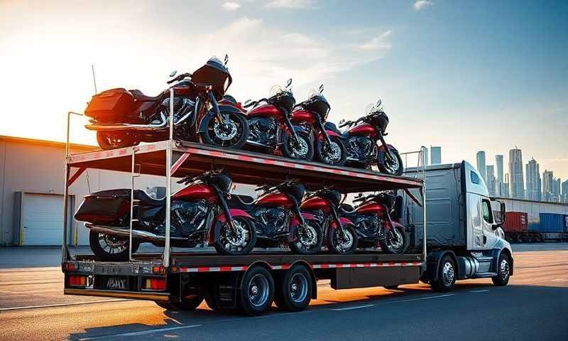 Meadow Lakes, Alaska motorcycle shipping transporter