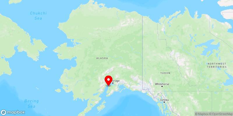 Map of Nikiski, Alaska, USA