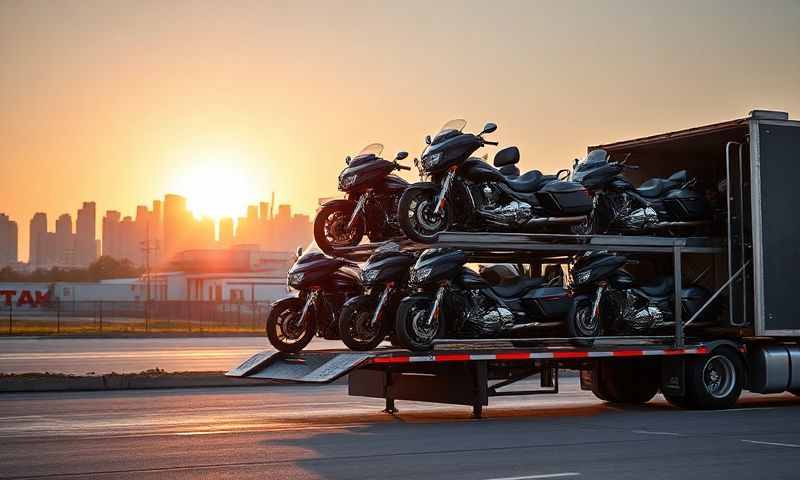 Motorcycle Shipping in South Lakes, Alaska