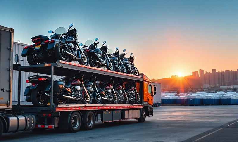 Tanaina, Alaska motorcycle shipping transporter