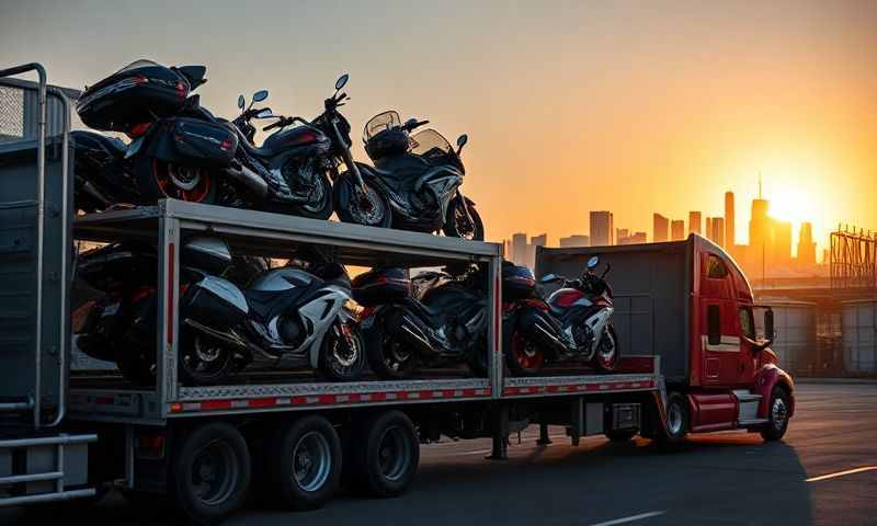 Wasilla, Alaska motorcycle shipping transporter