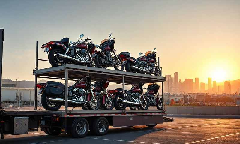 Bullhead City, Arizona motorcycle shipping transporter