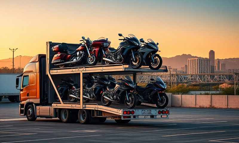 Catalina Foothills, Arizona motorcycle shipping transporter