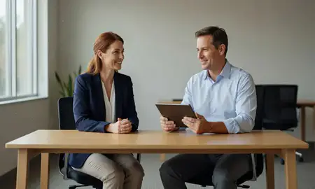 Customer discussing car shipping options in Chandler, Arizona, United States
