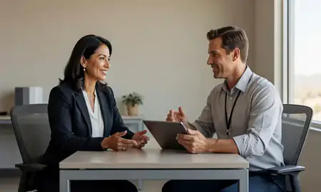 Customer discussing car shipping options in Sierra Vista, Arizona, United States
