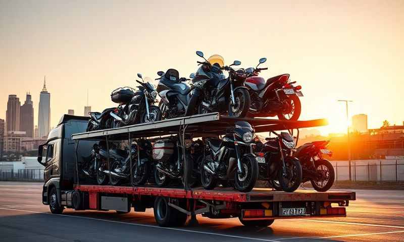 Sun City, Arizona motorcycle shipping transporter