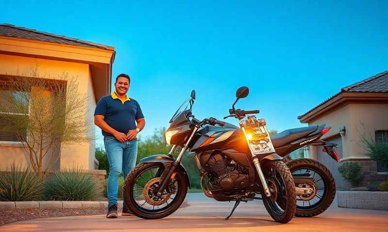 Sun City, Arizona motorcycle transporter