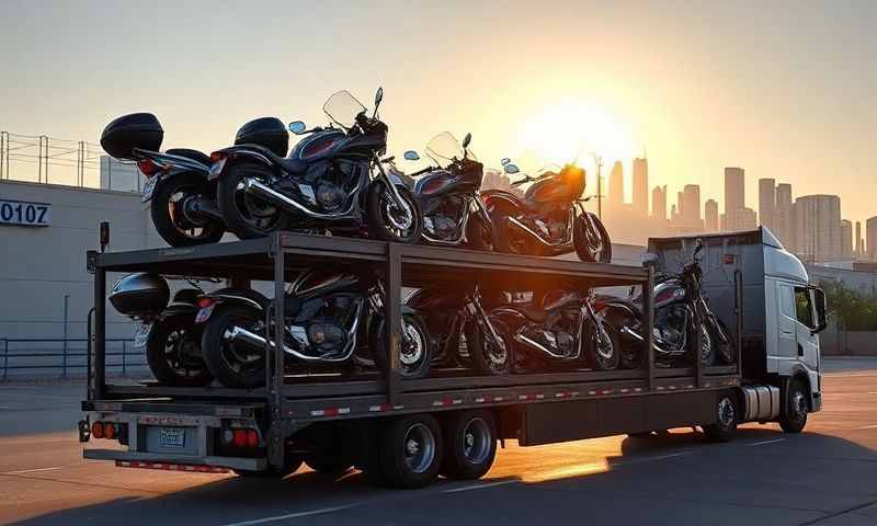 Tucson, Arizona motorcycle shipping transporter