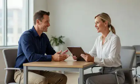Customer discussing car shipping options in Arkansas, United States