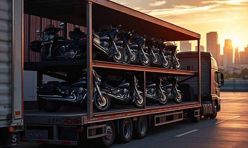 Bentonville, Arkansas motorcycle shipping transporter