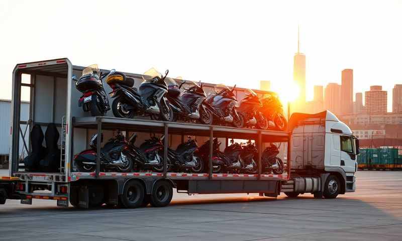 Centerton, Arkansas motorcycle shipping transporter