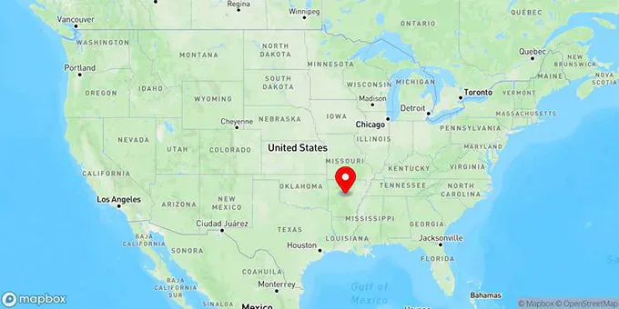 Map of Conway, Arkansas, United States