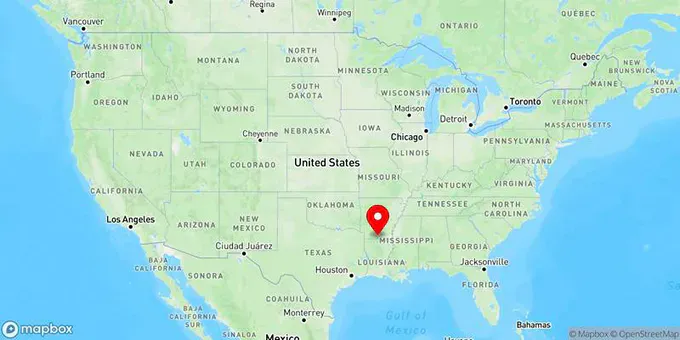 Map of El Dorado, Arkansas, United States