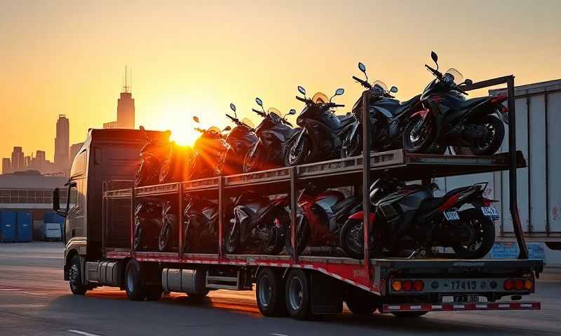 Maumelle, Arkansas motorcycle shipping transporter