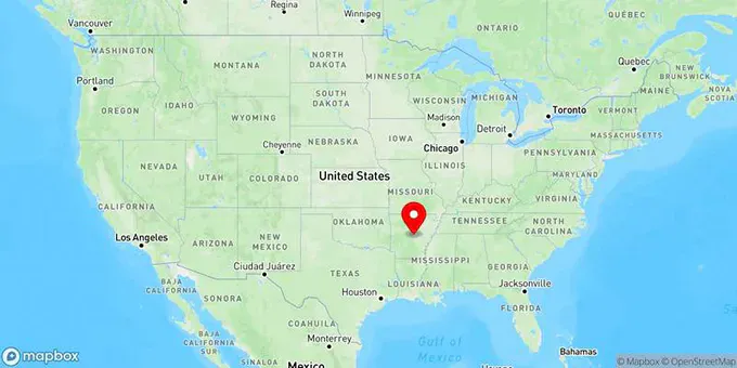 Map of North Little Rock, Arkansas, United States