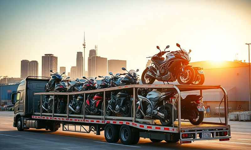 Pine Bluff, Arkansas motorcycle shipping transporter