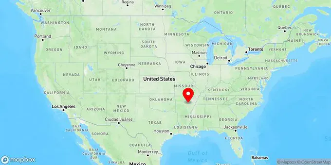 Map of Searcy, Arkansas, United States