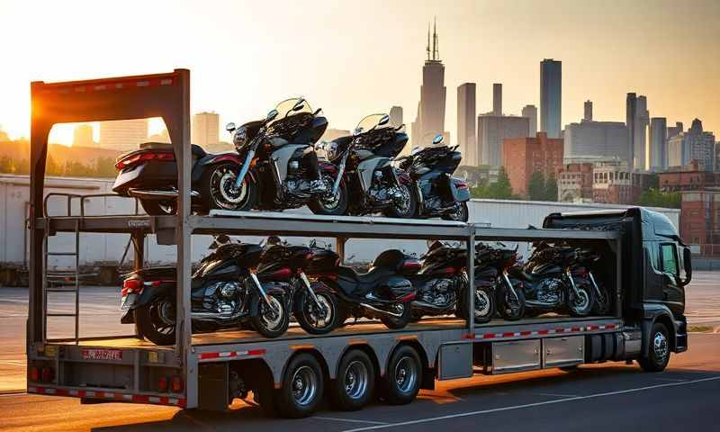 Van Buren, Arkansas motorcycle shipping transporter