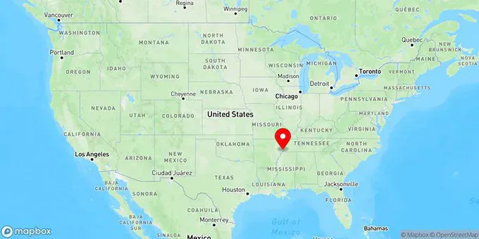 Map of West Memphis, Arkansas, United States