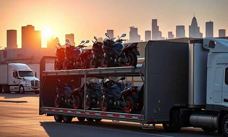 California motorcycle shipping transporter