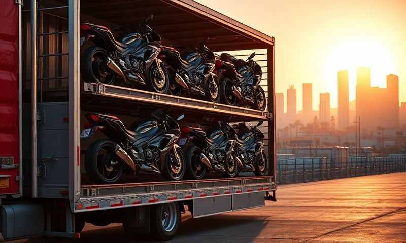 Motorcycle Shipping in Anaheim, California