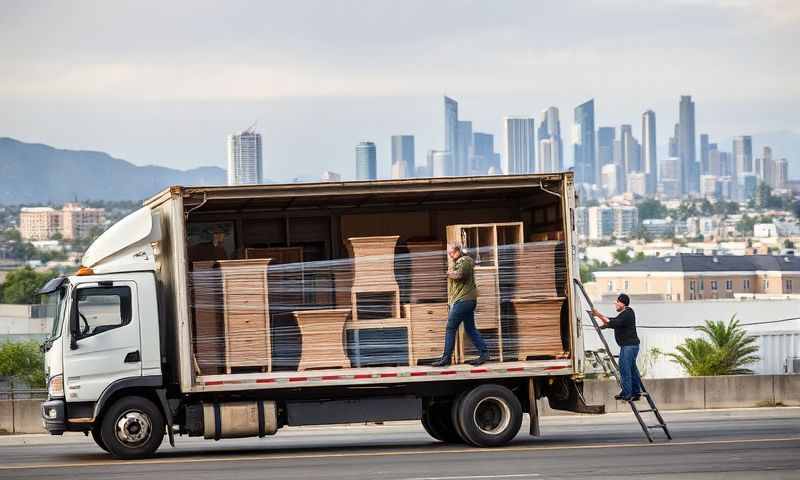 Furniture Shipping in Bakersfield, California