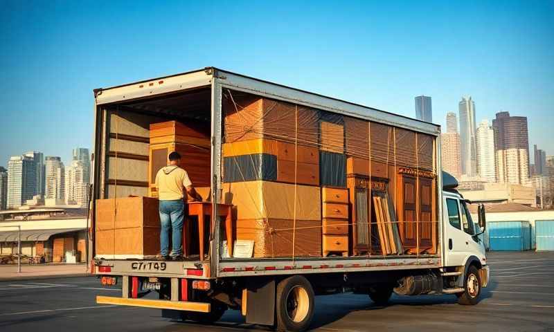 Fontana, California furniture shipping transporter