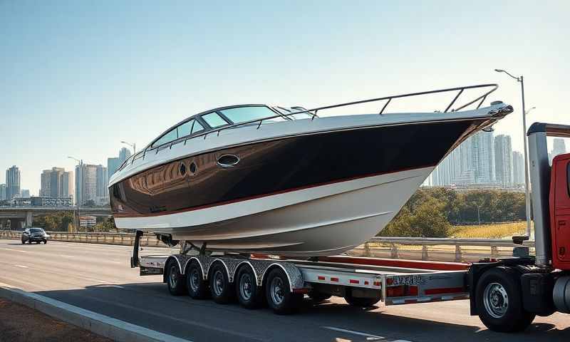 Fontana, California boat transporter