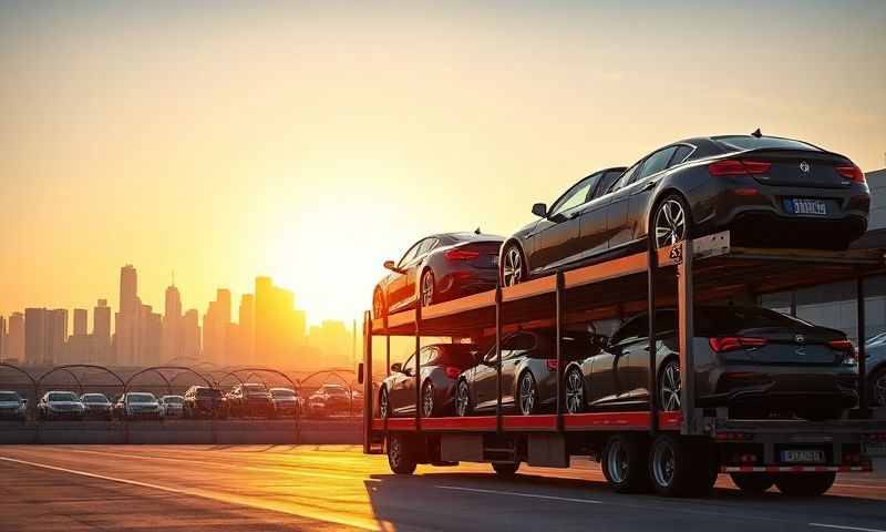 Fontana, California car shipping transporter