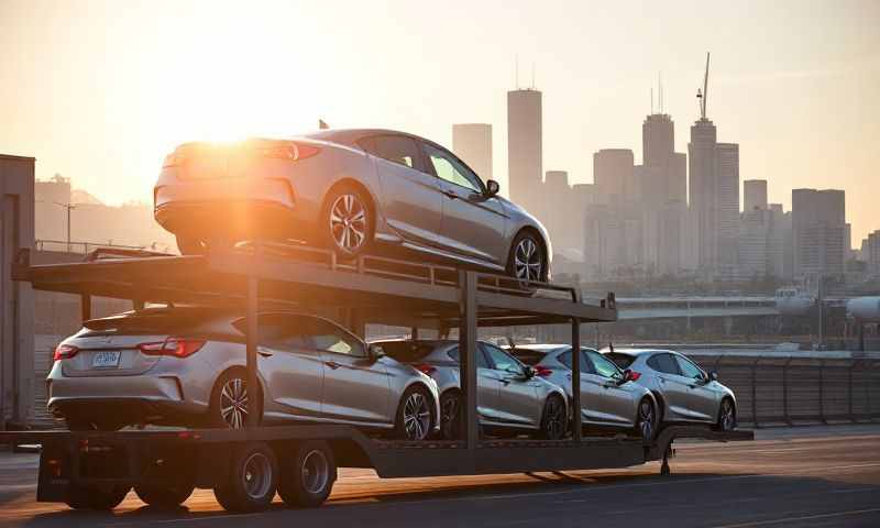 Car Shipping in Fremont, California