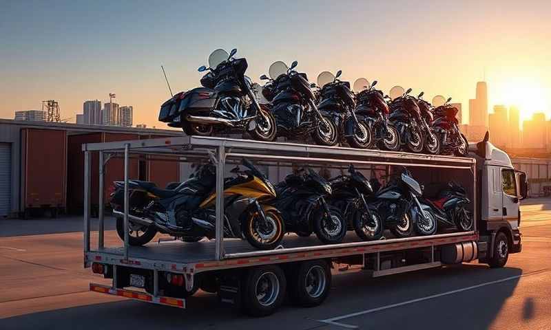 Fresno, California motorcycle shipping transporter