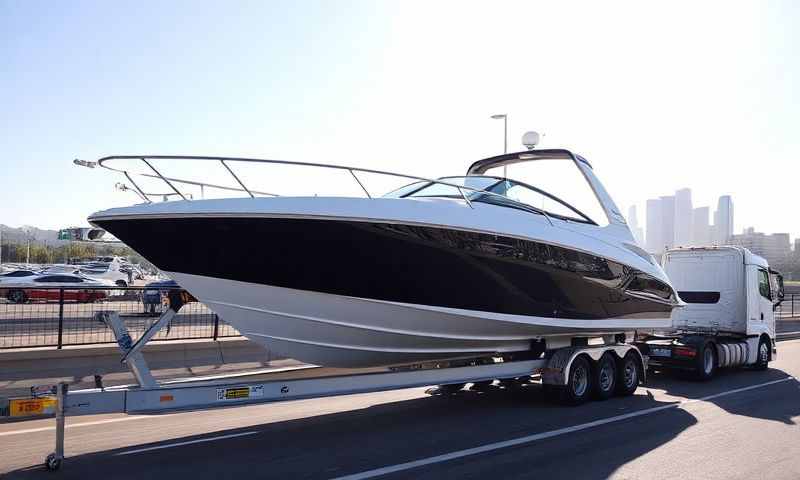 Irvine, California boat transporter