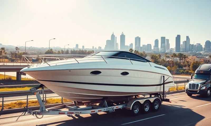 Boat Shipping in Irvine, California